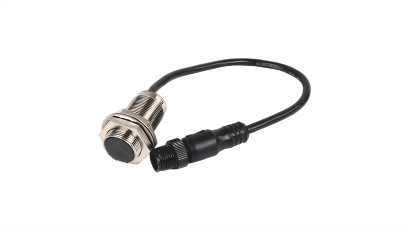 Allen Bradley Inductive Barrel Proximity Sensor, M18 x 1, 8 mm Detection