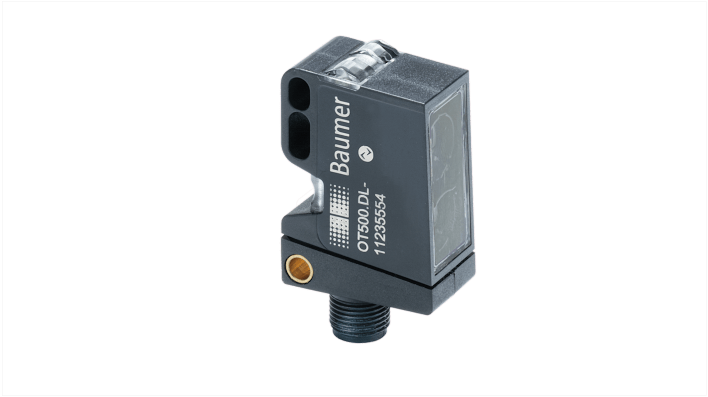 Rs-Online Sensore fotoelettrico Rettangolare Baumer Barriera luminosa rilevamento 1500 mm uscita PUSH/PULLL