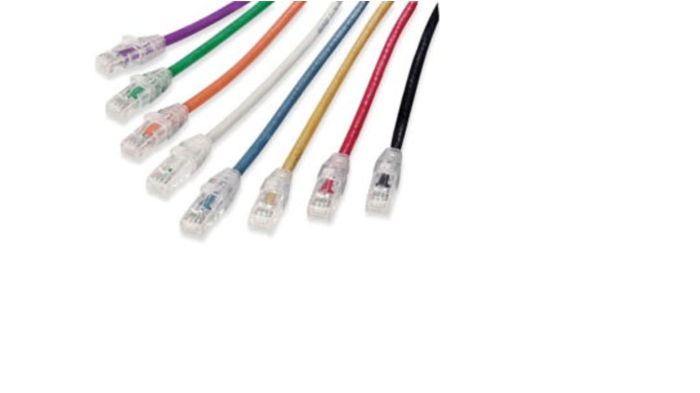 Molex Premise Networks, 500mm Cat5e, Grey RJ45 to RJ45, U/UTP, Terminated