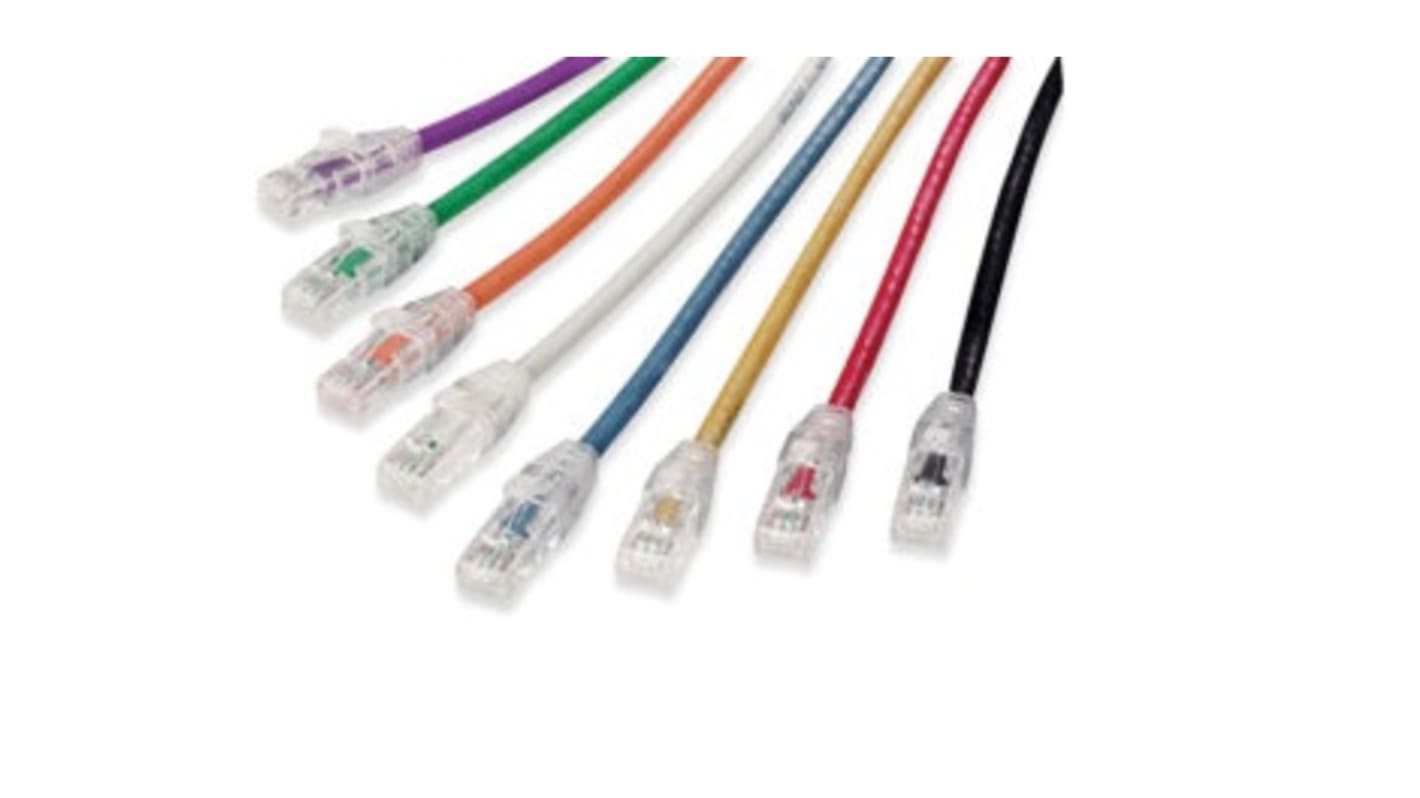 Molex Premise Networks, 500mm Cat5e, Green RJ45 to RJ45, U/UTP, Terminated