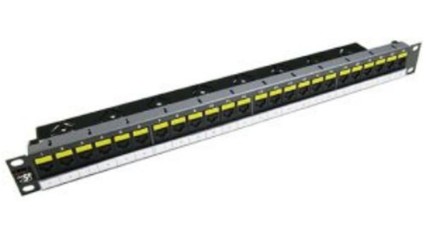 Molex Premise Networks 超五类24口RJ45网络配线架 无屏蔽双绞线 (UTP) 1U