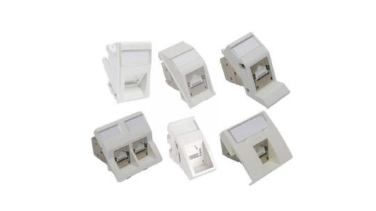 Molex Premise Networks Cat5e, Cat6a MOD-SNAP III Module,With UTP Shield Type