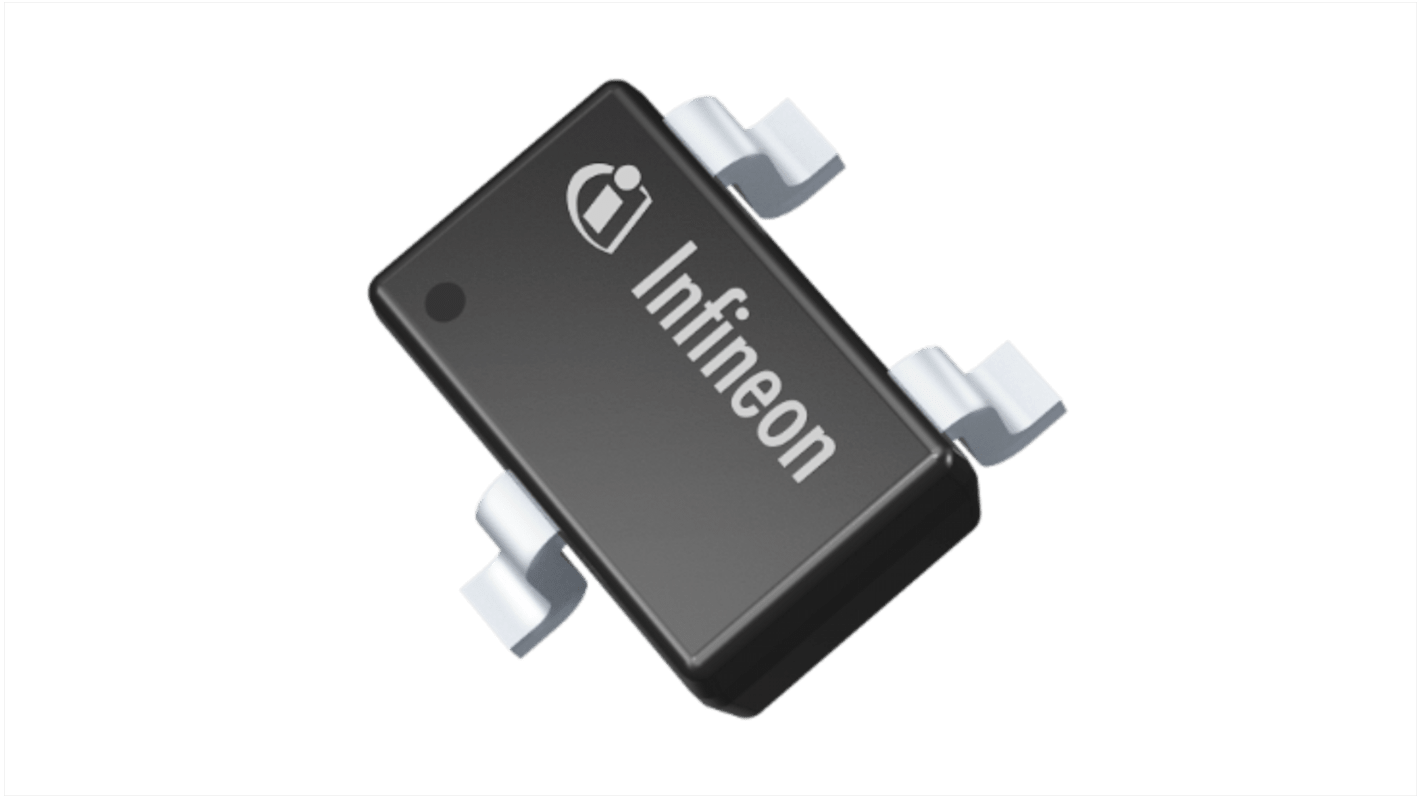 Infineon BAT15-04W SMD Schottky Diode, 4V / 110mA, 3-Pin SOT323-3