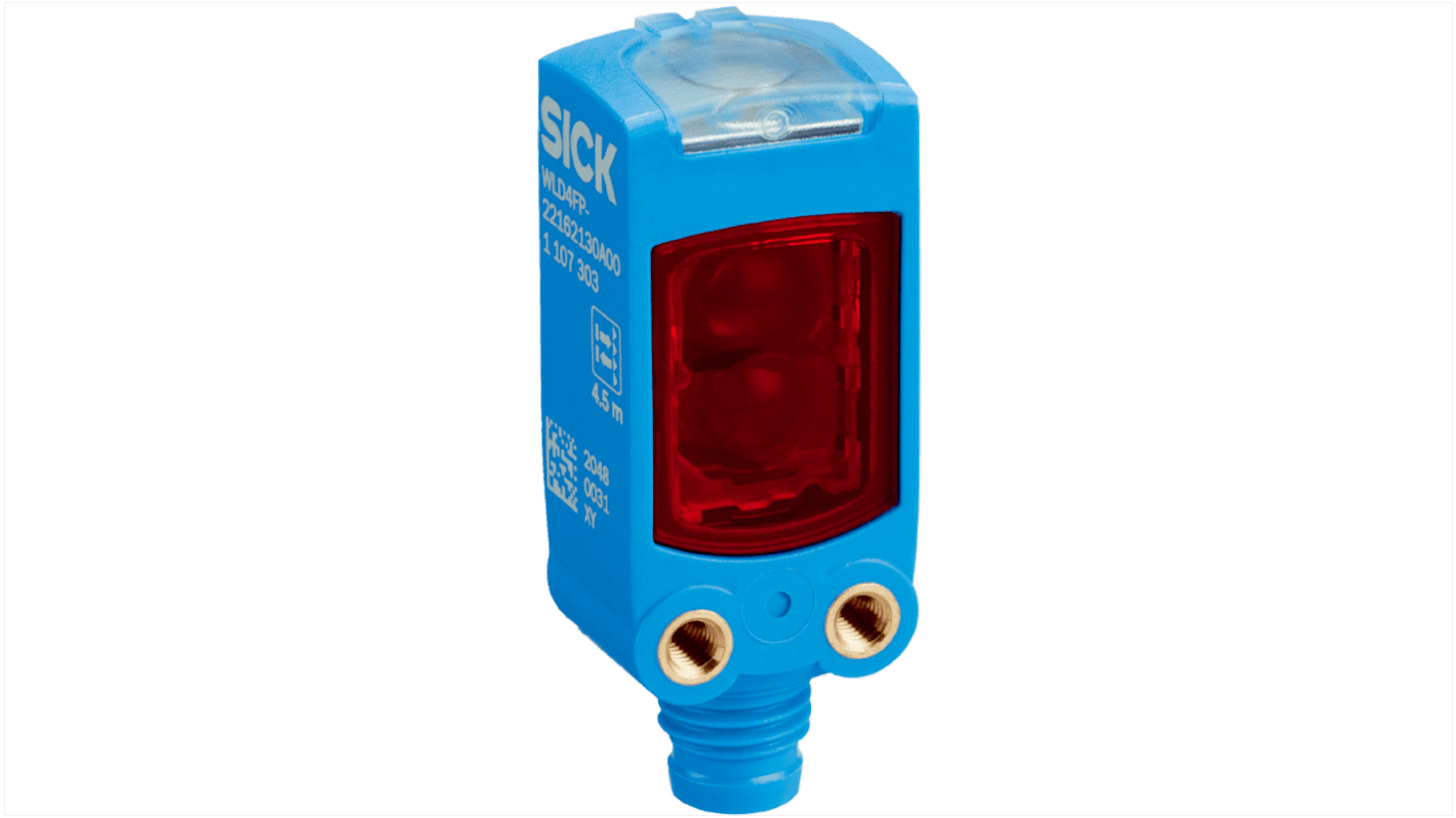 Rs-Online Sensore fotoelettrico Miniaturizzato SICK a retroriflessione rilevamento 4 5 m uscita PNP/NPN