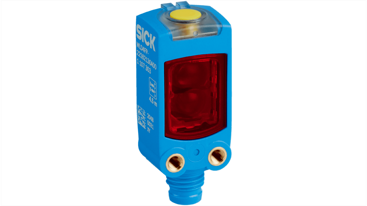 Rs-Online Sensore fotoelettrico Miniaturizzato SICK a retroriflessione rilevamento 4 5 m uscita PNP/NPN