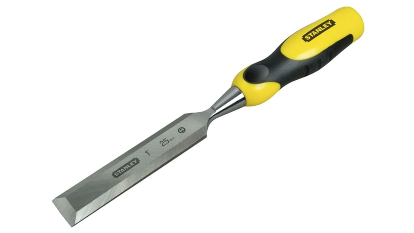 Stanley 6 Piece Alloy Steel Bevel Edge Chisel, 6 mm Blade Width