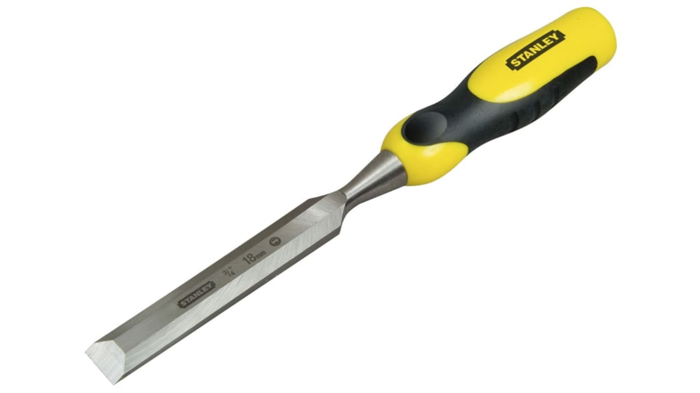 Scalpello per Bordo smussato Stanley, 6 pezzi, lama da 18 mm in Lega di Acciaio