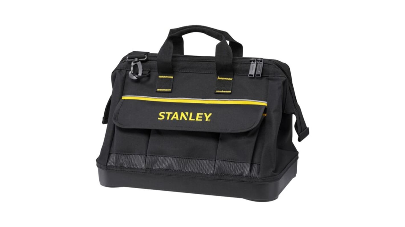 A bocca aperta, sacca per utensili Stanley in 1680 denari, 400mm X 275mm x 235mm