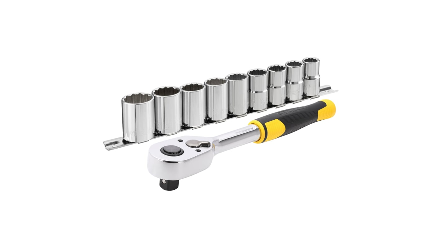 Set di bussole Stanley STMT82, guida quadrata da 1/2 poll.