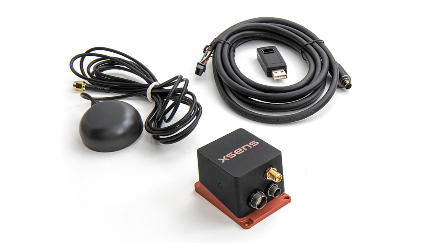 Xsens by Movella MTi-670G 入门套件, 加速表传感器、 大气压力传感器、 陀螺仪传感器、 磁力计传感器, MTi-670G-2A-SK芯片, 用于MTi-670G