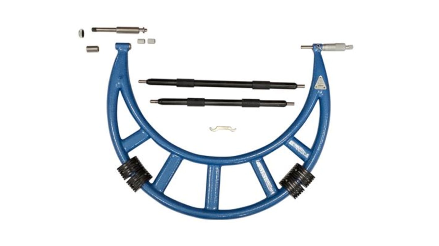 RS PRO Interchangeable Micrometer, Range 400mm →500mm