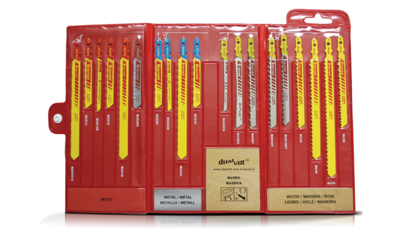 Starrett 曲线锯条, 可切割金属、木材