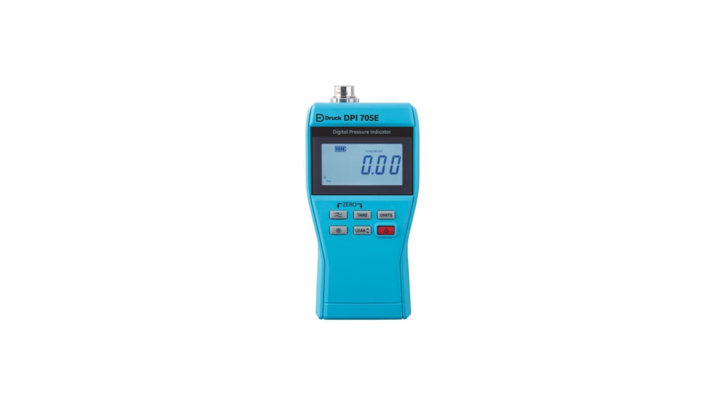 Druck DPI705E Differential Manometer With 1 Pressure Port/s, Max Pressure Measurement 1400bar With RS Calibration