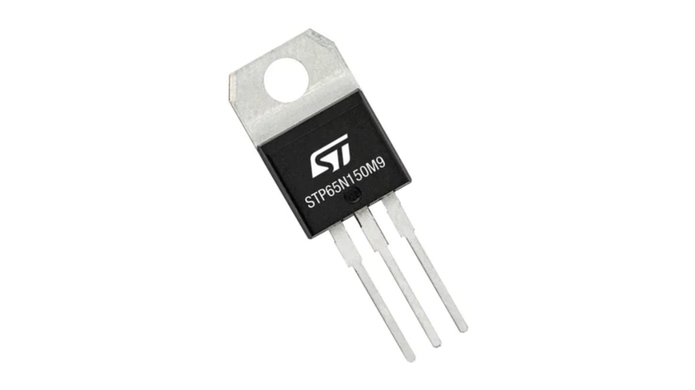 MOSFET STMicroelectronics STP65N150M9, VDSS 650 V, ID 20 A, TO-220 de 3 pines