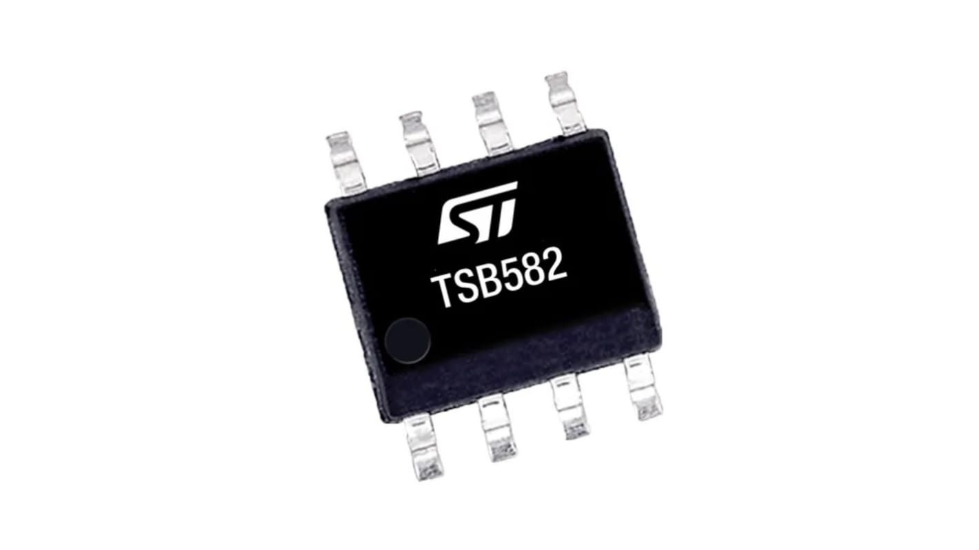 Amplificatore operazionale STMicroelectronics, , SMD, alimentazione singola, SO8