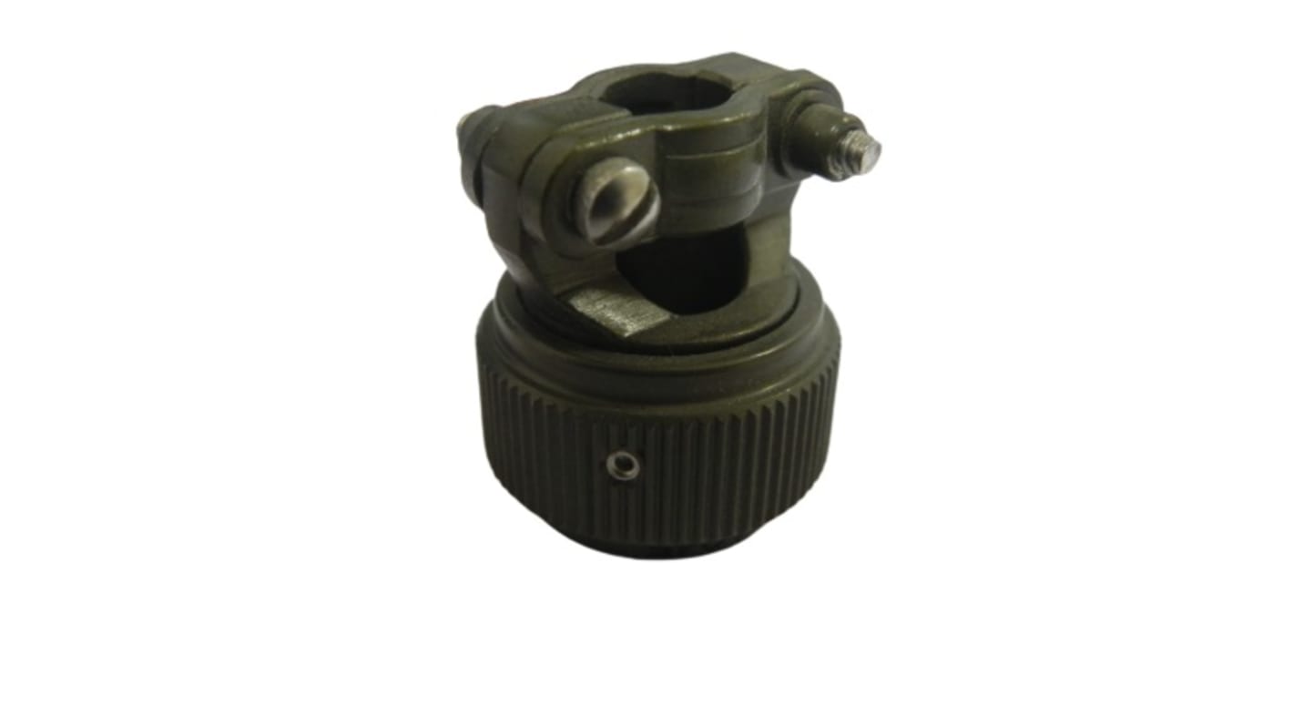 Amphenol Limited Olive Strain Relief, Shell Size 14/15mm for use with Cables