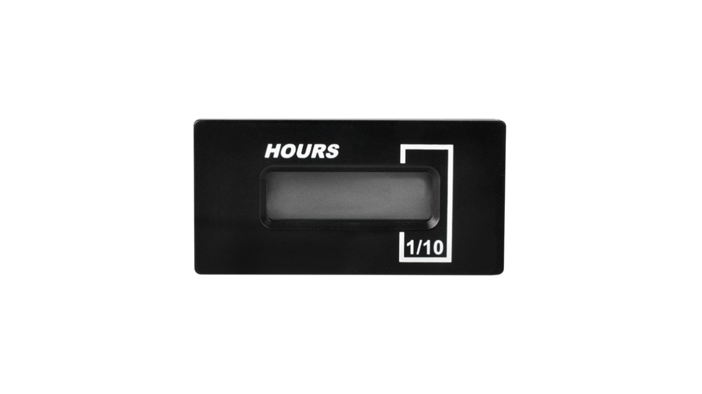 RS PRO Counter, Digital Hour Meter, 6 Digit LCD, 60Hz, 250 V