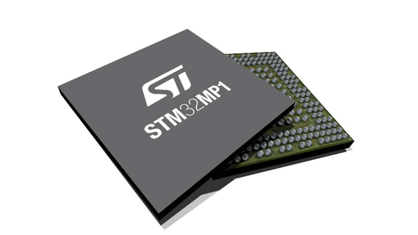 STMicroelectronics Arm Cortex-A7单片机, ARM Cortex-A7内核, 320针, TFBGA, 最大800MHz RAM, 448 kb RAM