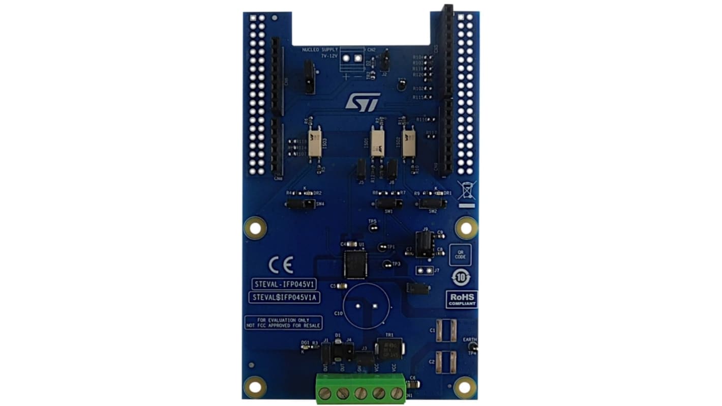 STMicroelectronics ST STEVAL-IFP045V1, 数字电源 扩展板, Single High-Side Switch IC芯片