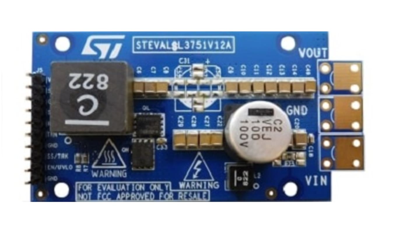STMicroelectronics ST STEVAL-L3751V12, 直流-直流转换器 控制器板, DC-DC Buck Converter芯片