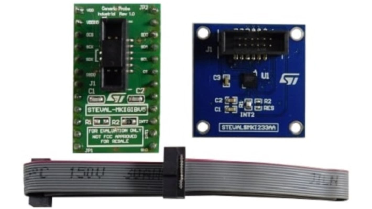 STMicroelectronics ISM330ISNTR with embedded ISPU for usage with NanoEdge.AI Studio Accelerometer Sensor Evaluation Kit