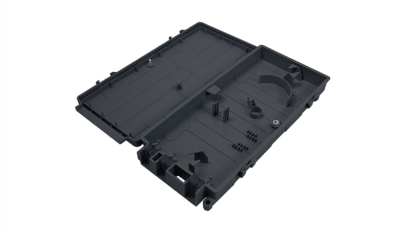 HellermannTyton Connectivity 2 Port Single Mode Fibre Optic Patch Panel With 0 Ports Populated