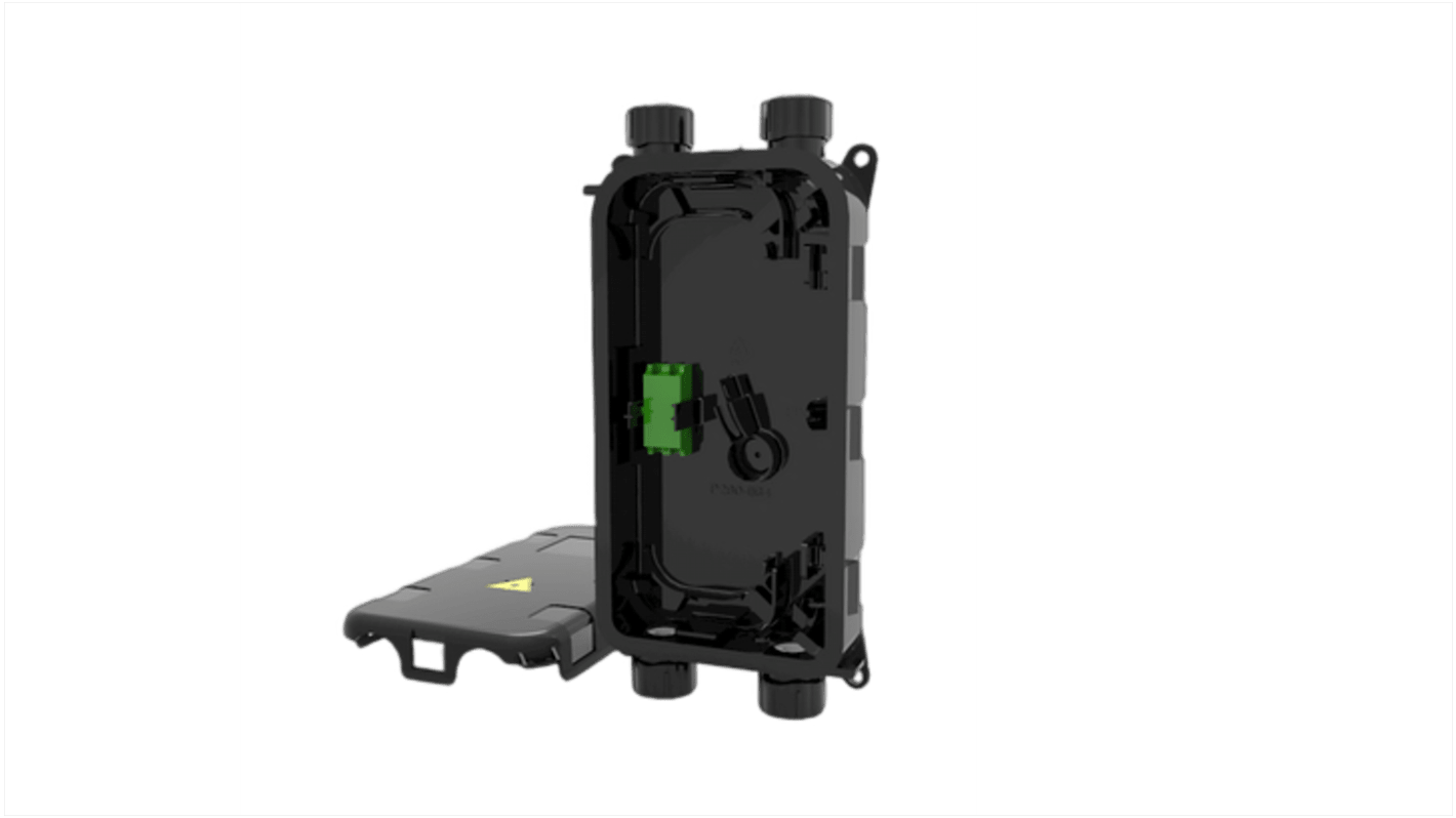 HellermannTyton Connectivity 2口光纤配线架, LC, 单模, 滑动面板