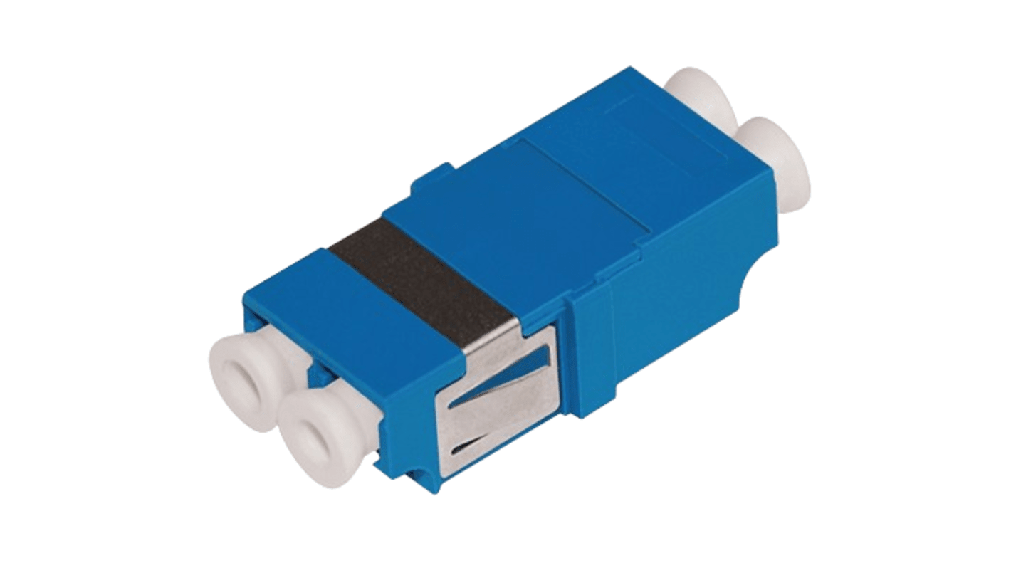 HellermannTyton Connectivity FBASMBL-LCLCDX-FL001 LC to LC Single Mode Duplex Fibre Optic Adapter