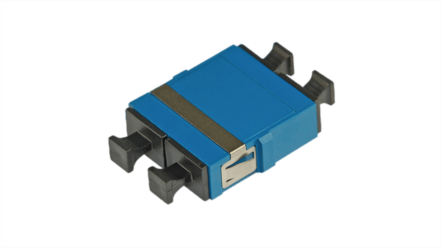 HellermannTyton Connectivity FBASMBL-SCSCDX-FL001 SC to SC Single Mode Duplex Fibre Optic Adapter