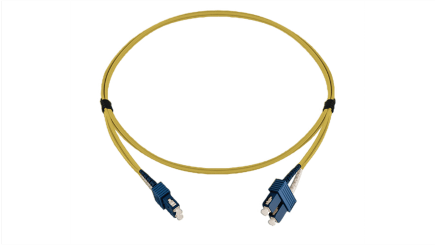 HellermannTyton Connectivity Duplex Fibre Optic Cable, 3mm, 3m