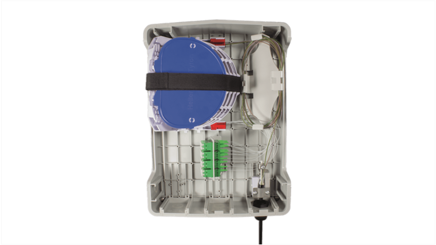 HellermannTyton Connectivity MDU Series ABS Enclosure, 340 x 247 x 76mm