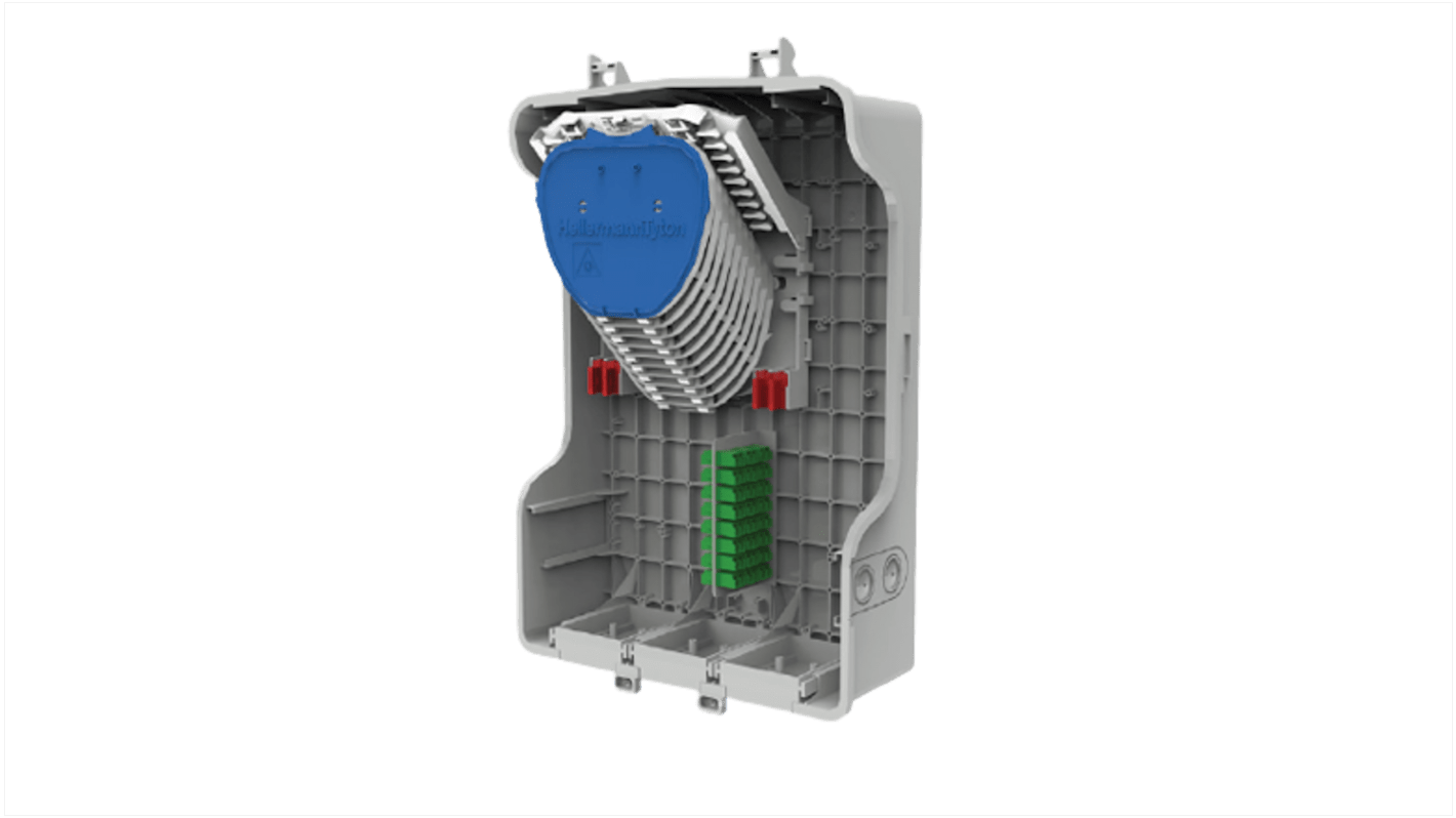 HellermannTyton Connectivity ABS外壳, 470 x 307 x 147mm, MDU系列
