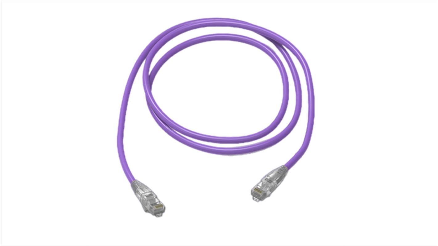 Kabel Ethernet Cat6 długość 60m Z zakończeniem HellermannTyton