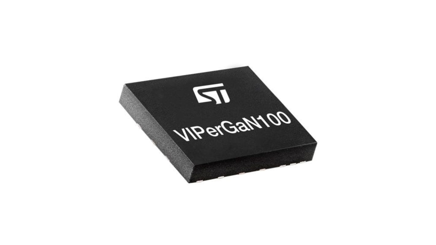 STMicroelectronics VIPERGAN100TR, Converter 330 kHz 16-Pin, QFN 5x6