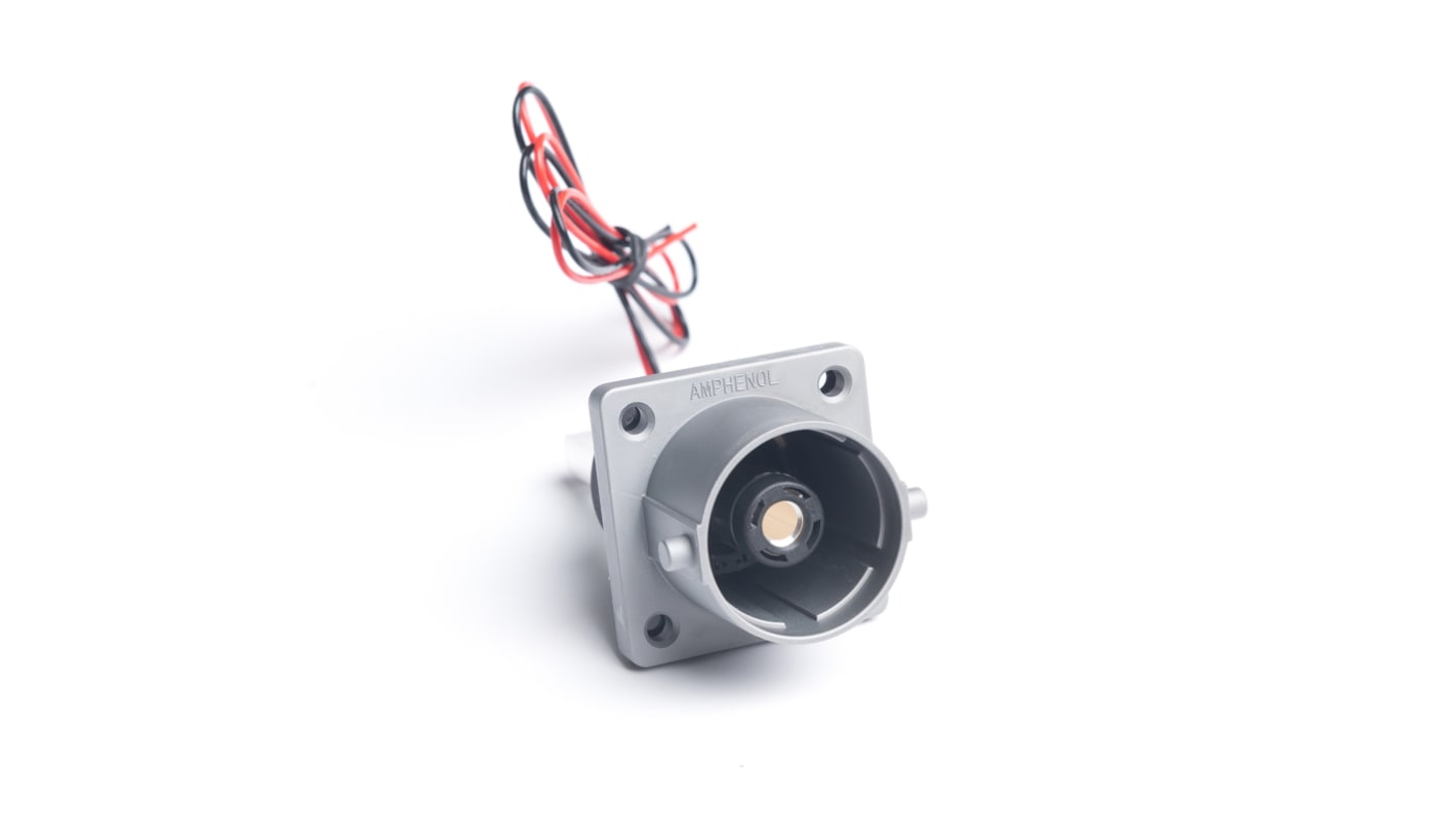Amphenol Industrial Cable Connector, RS-K10D Series , For Use With 3 Module Connector