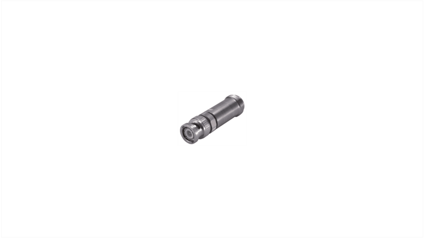 Adattatore Huber+Suhner, da Connettore maschio BNC maschio a Presa N Presa