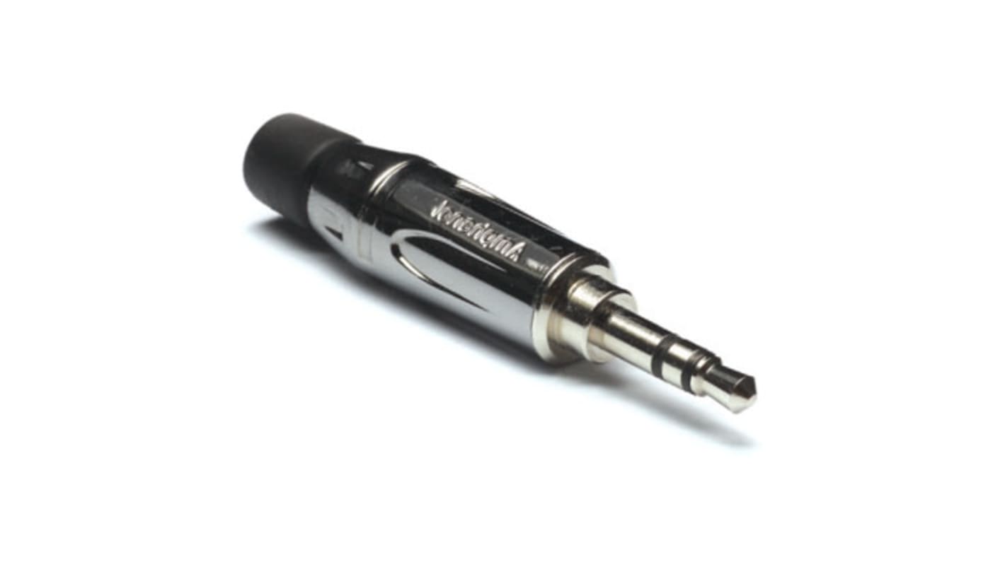 Amphenol Industrial Jack Plug 3.5 mm Cable Mount Phone Plug Plug
