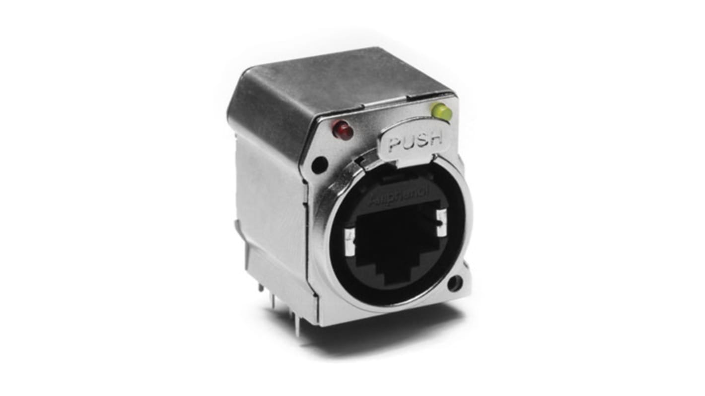 Connettore XLR Amphenol Industrial Femmina a 8 poli, Montaggio a telaio