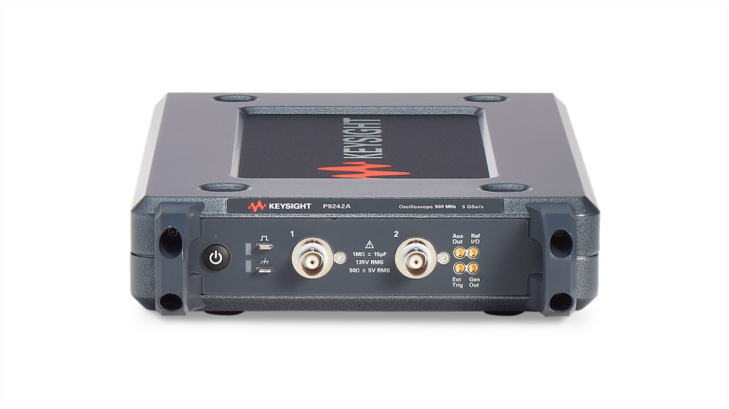 Keysight Technologies P9242A Streamline Series, 500MHz PC Based Oscilloscope, 2 Analogue Channels, 2 Digital Channels