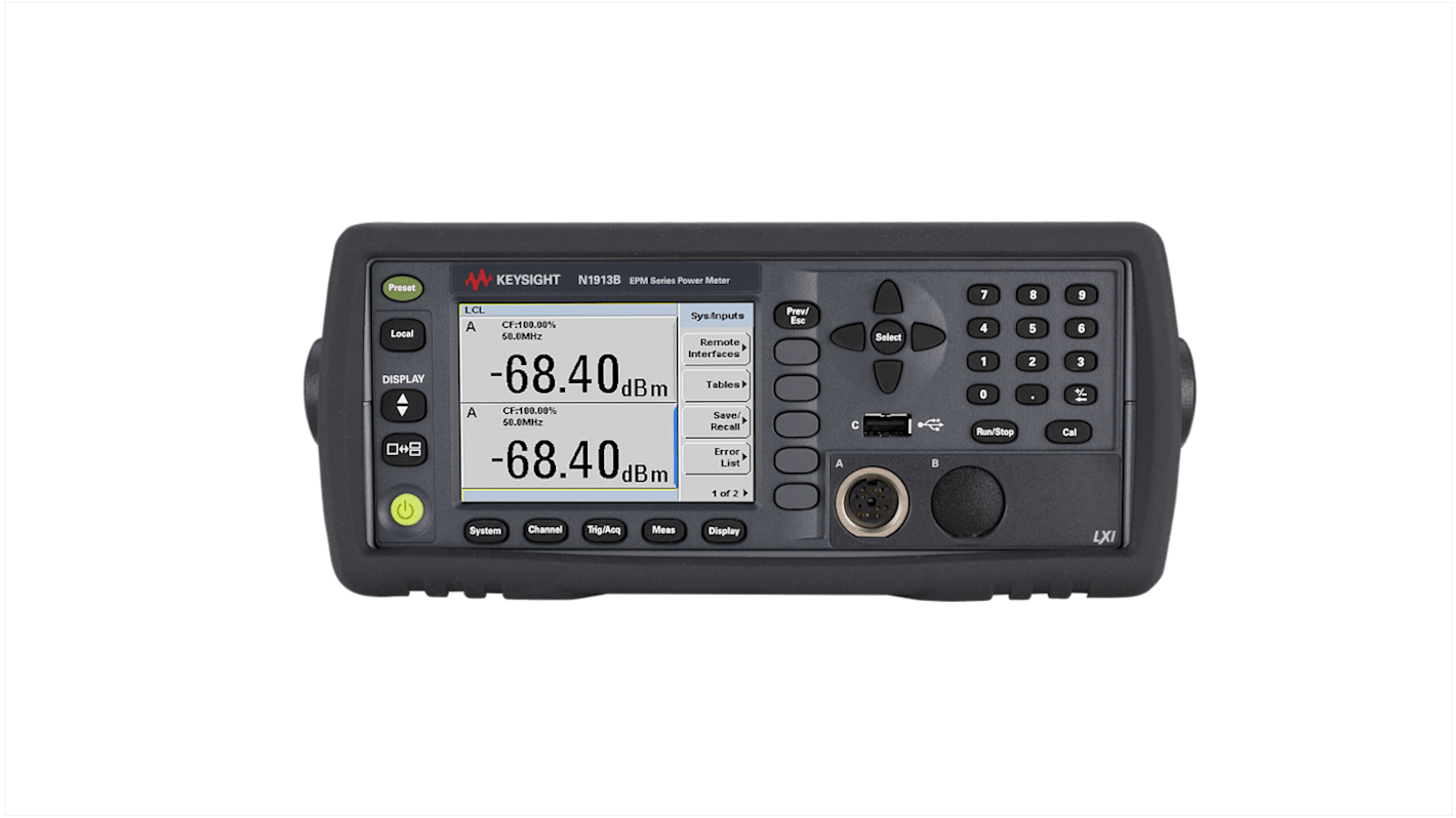 Keysight Technologies 台式单通道射频功率计, 频率范围DC → 120GHz, EPM系列