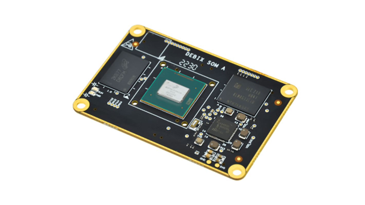 Placa de desarrollo DEBIX SOM A de Polyhex, con núcleo ARM Cortex A53