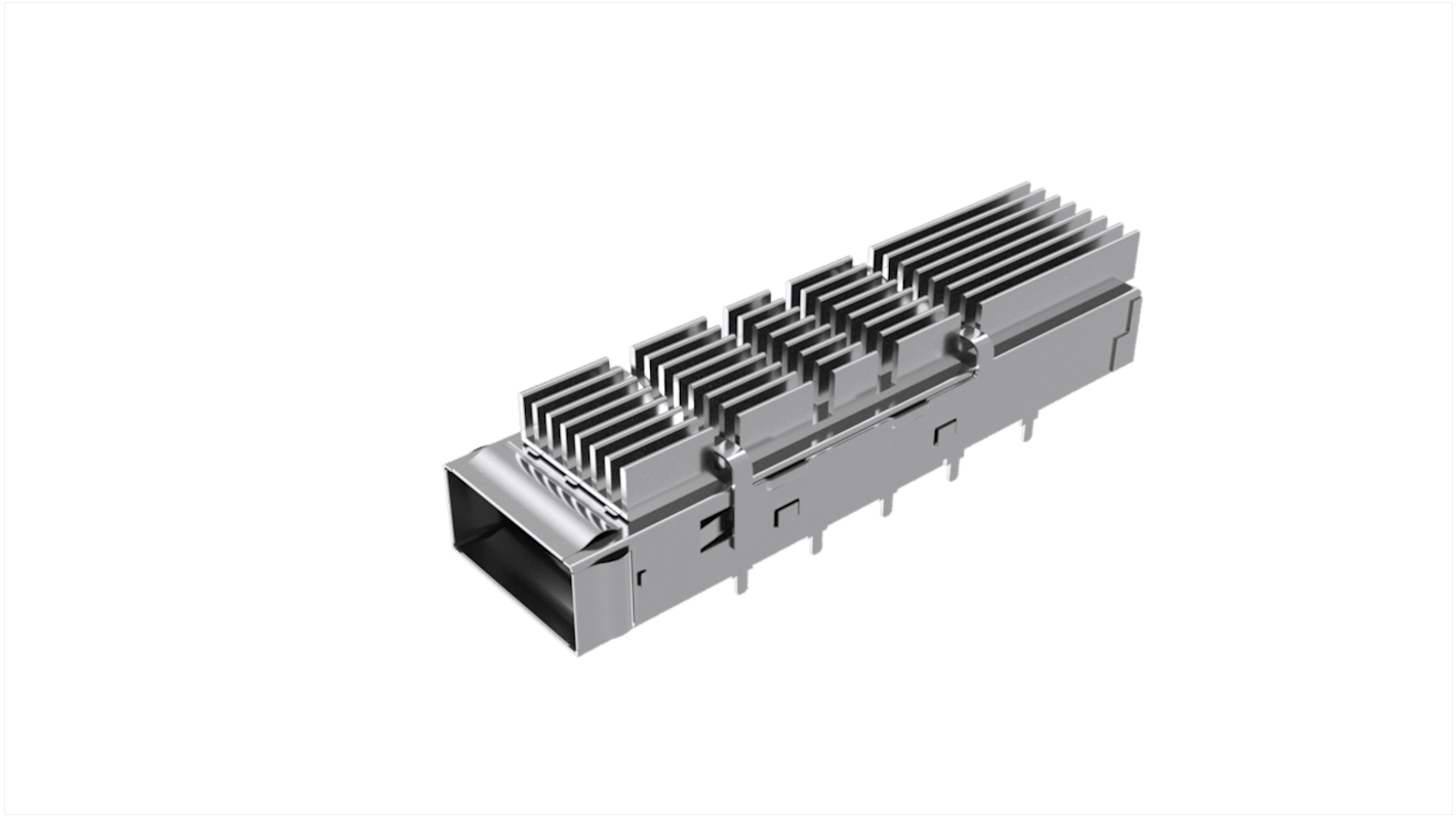 Amphenol Communications Solutions Steckbarer E/A-Steckverbinder, 1-fach LWL-Steckverbinder 76-polig