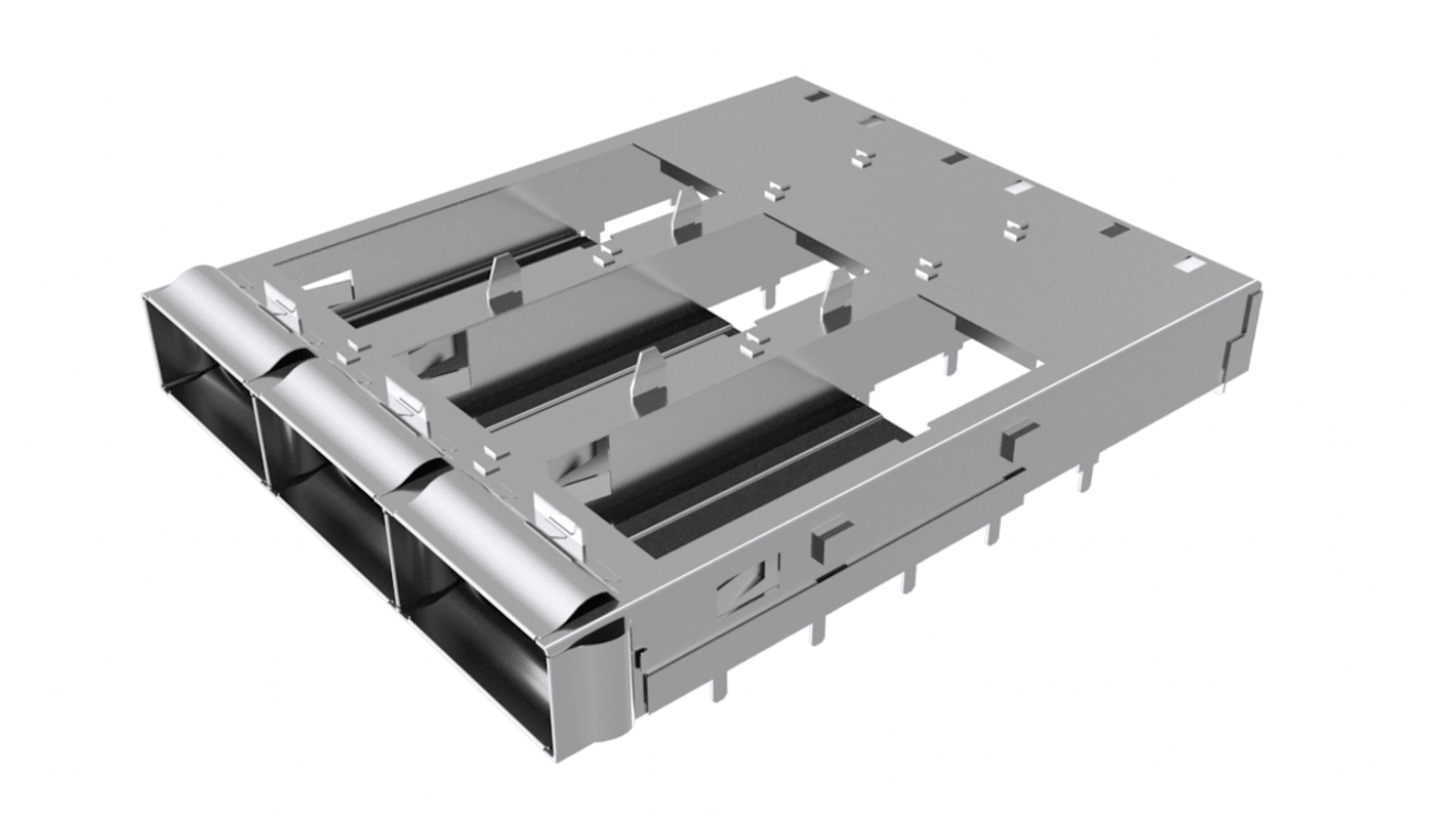 1x3 QSFP-DD 1x rear pin,no heatsink OT