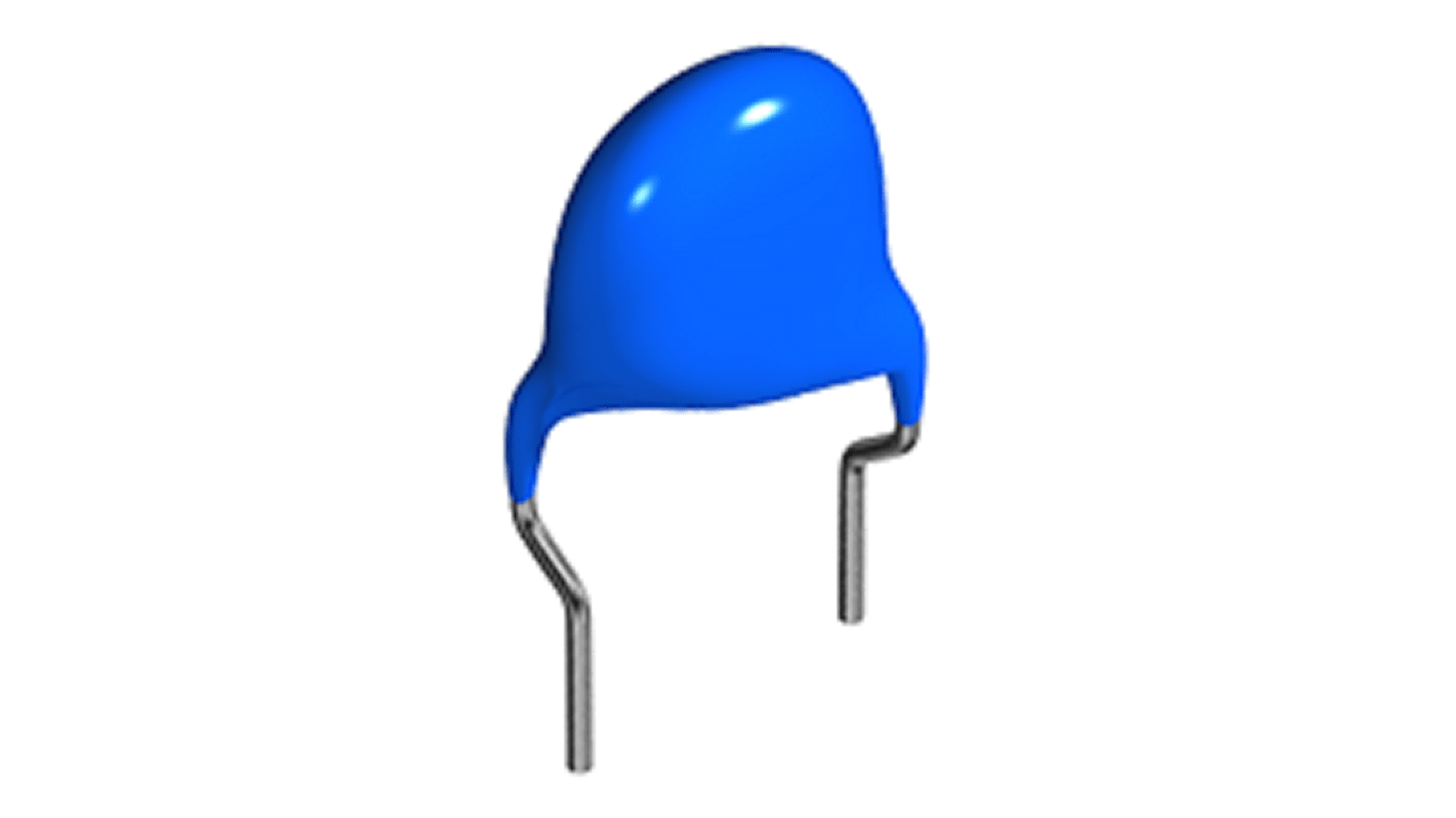 TDK Ceramic Single Layer Capacitor 47pF 3kV dc ±5%, CC45 series, Through Hole