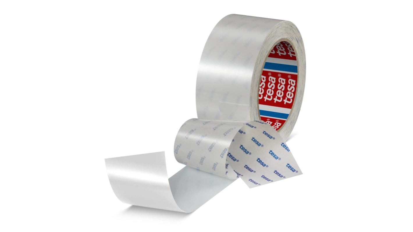 Bande de marquage au sol Blanc Tesa 60960, 50mm x 20m x 0.175mm