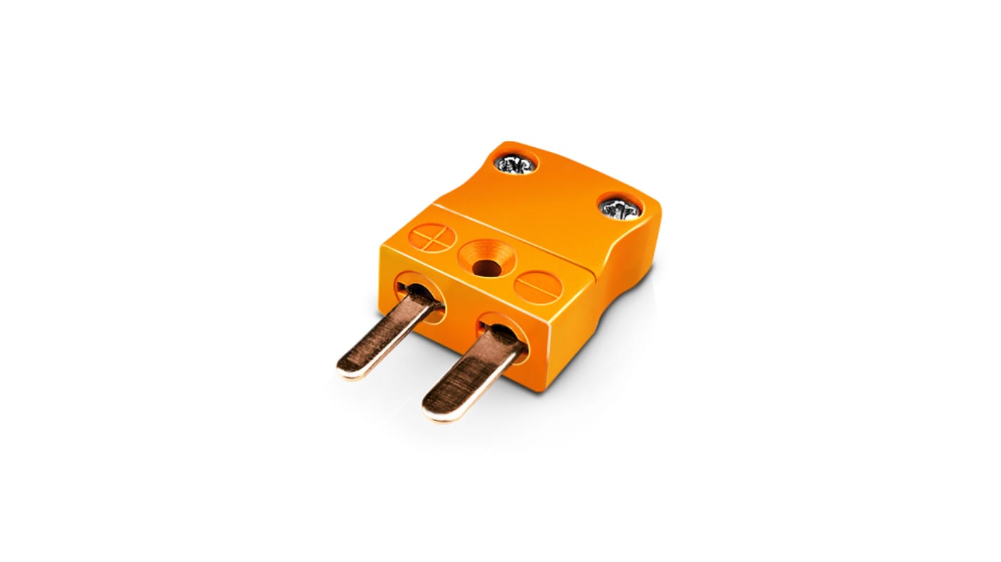 RS PRO, Miniature Thermocouple Connector for Use with Thermocouple, 4mm Probe, IEC, RoHS Compliant Standard