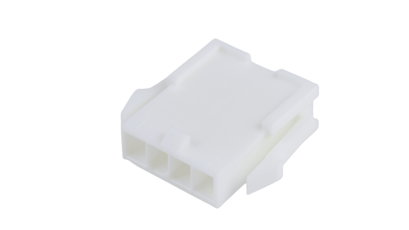 Molex Plug Crimp Connector Housing, 4.2mm Pitch, 4 Way, 1 Row