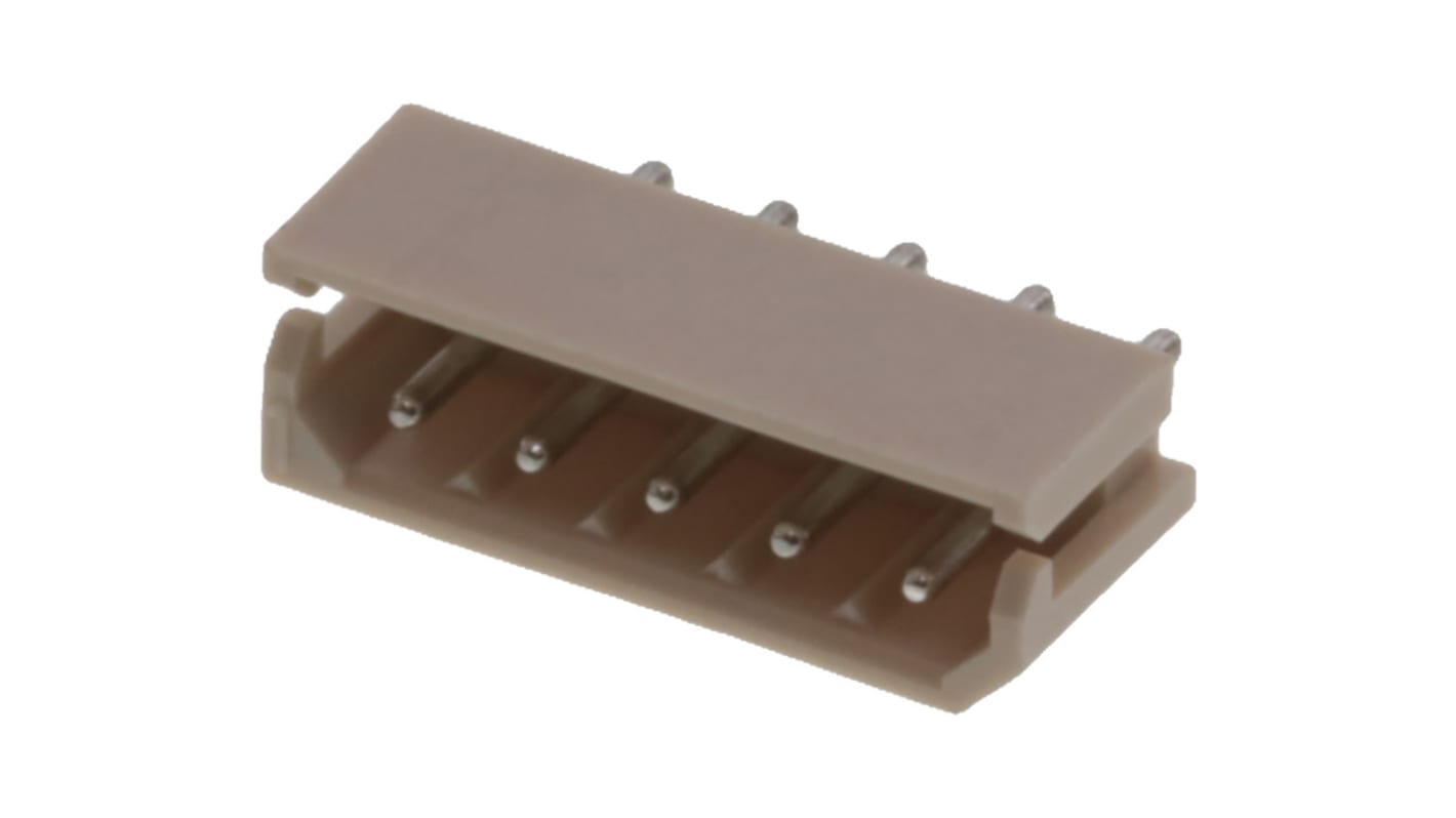 Molex 5267 Series PCB Header, 7 Contact(s), 2.5mm Pitch, 1 Row(s)