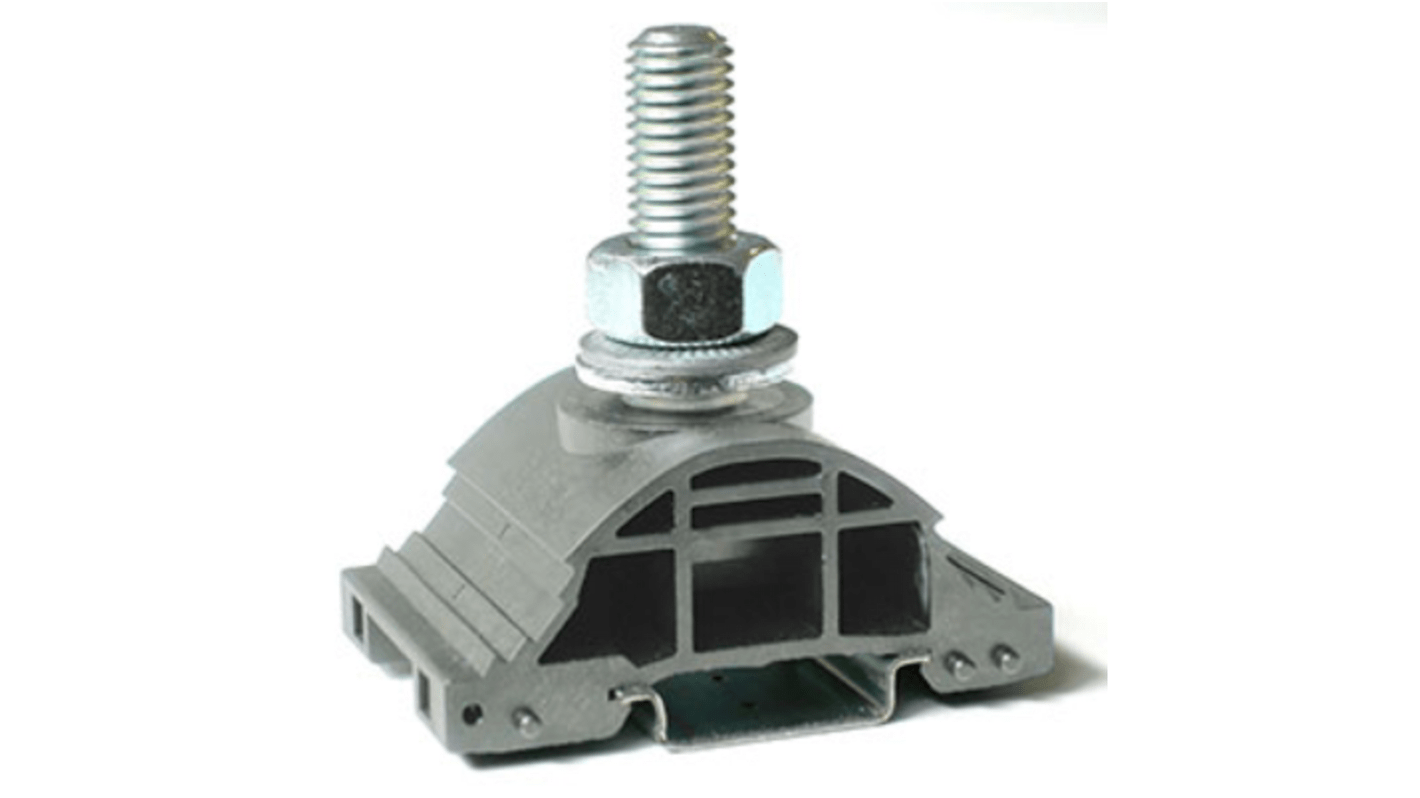 RS PRO Grey, 240mm², 1-Level, Bolt Termination