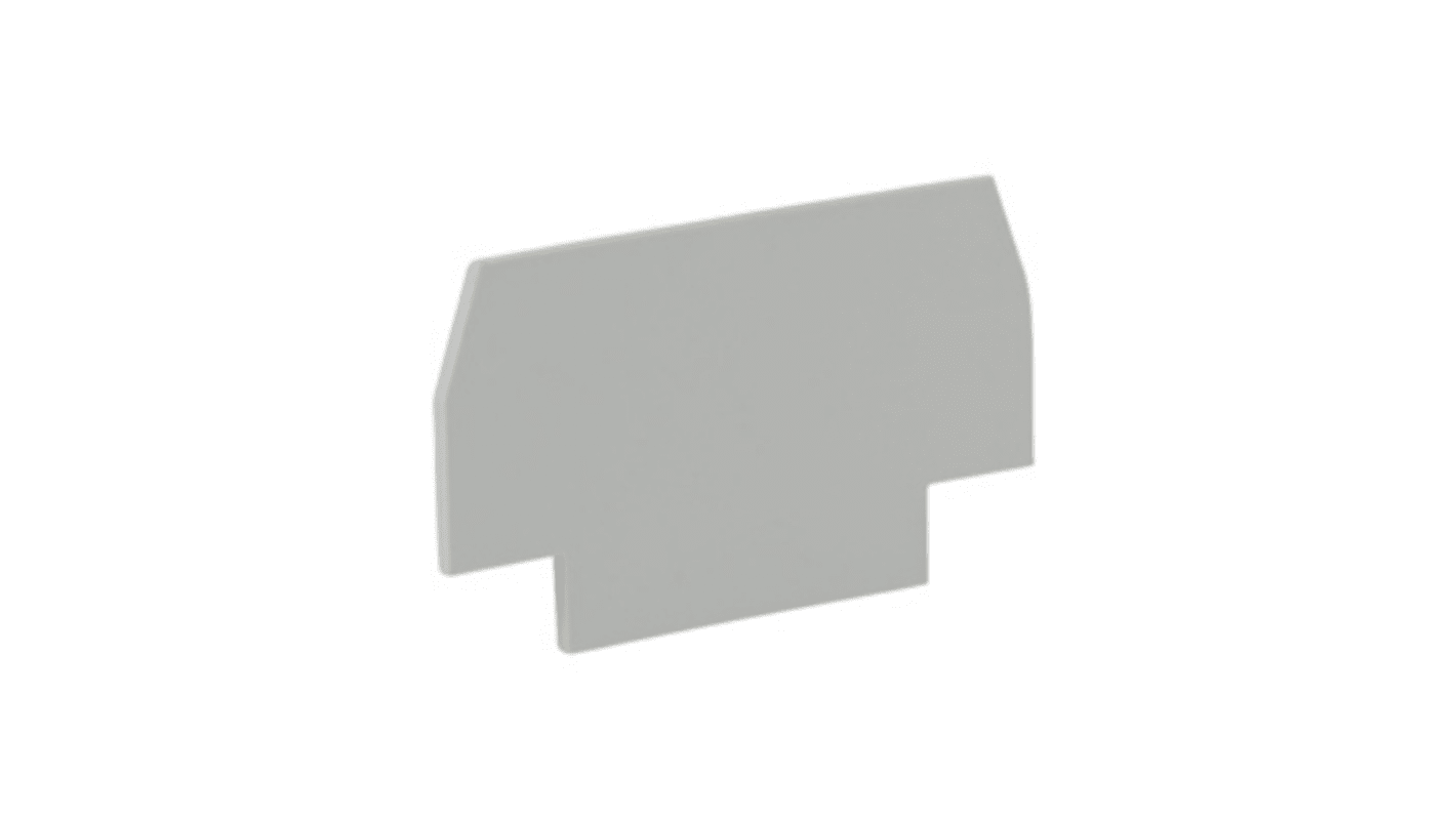 RS PRO End Plate for Use with QE 2.5 Terminal Blocks, RS PRO Q 2.5